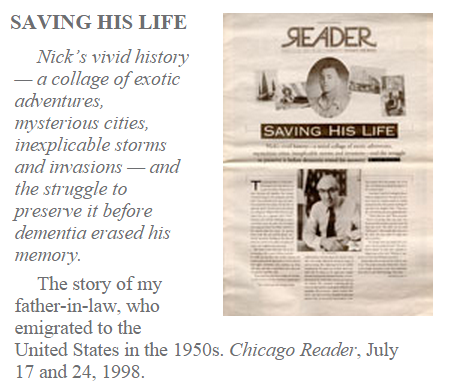Original page in the Chicago Reader